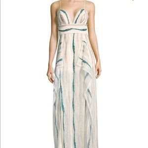 BCBG Maxazria embroidered dress